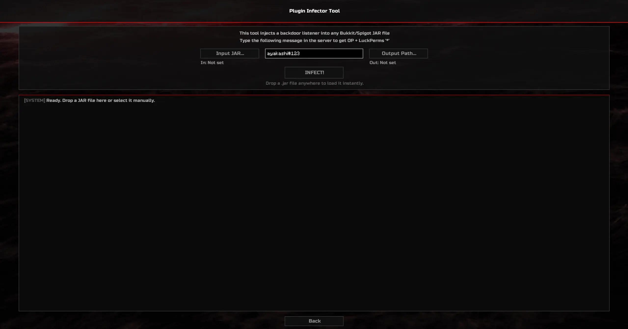 Plugin Infector